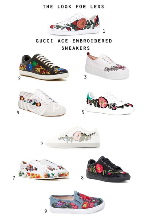 gucci ace sneaker dupes